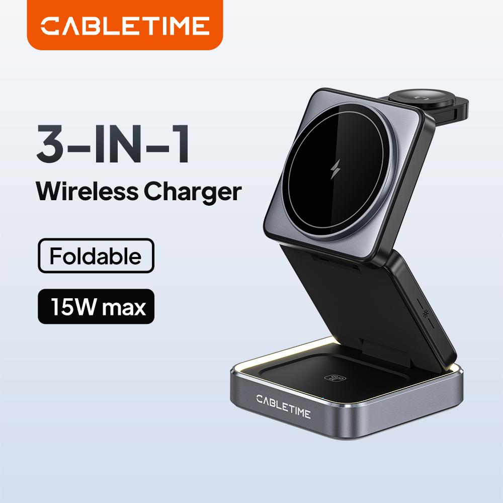 Iwatch Smartwatch - 케이블타임 접이식 마그네틱 3 in 1