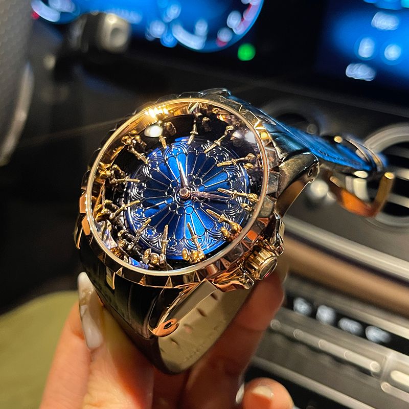 새로운 고급스럽고 우아한 남성용 시계, 원탁의 열두 기 - Smartwatch Watches Best Gift For Men 리뷰 및 가격