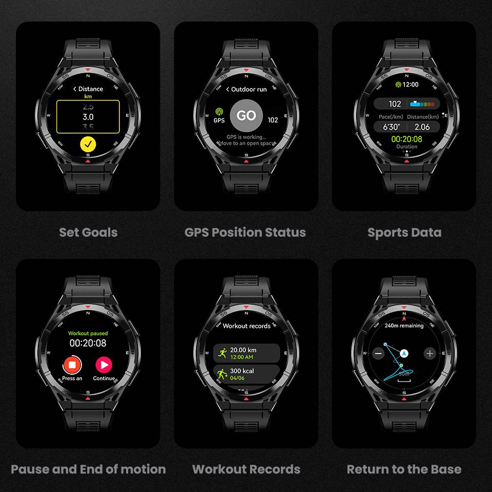 레아도이즈 X2B 남성용 러기드 스마트워치 GPS 스포 - Smartwatch Watches Best Gift For Men 리뷰 및 가격