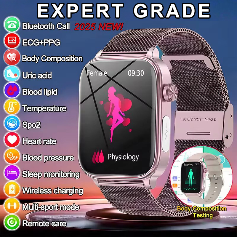 2025 새로운 ECG + PPG 모니터링 스마트 워치 - Smartwatch New Watches For Women 리뷰 및 가격