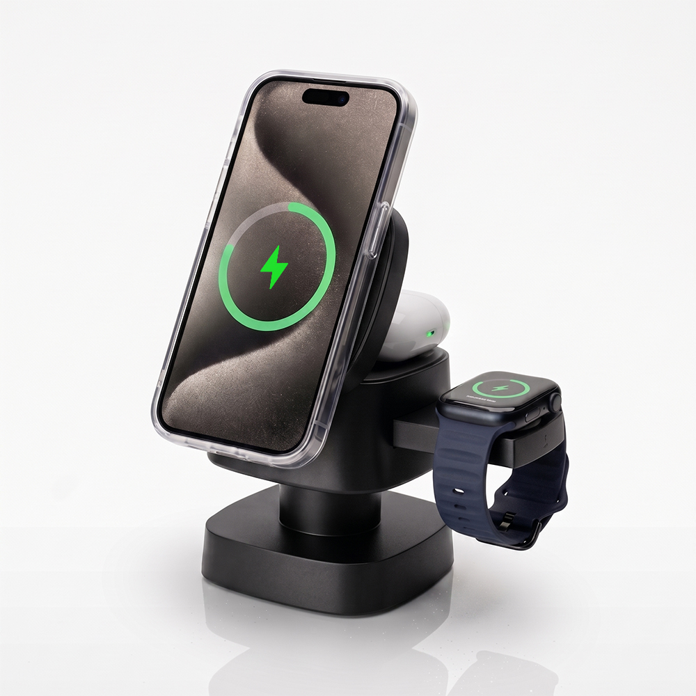 Qi2.2 25W 4 in 1 마그네틱 무선 충전 스탠 - Iwatch Smartwatch 리뷰 및 가격