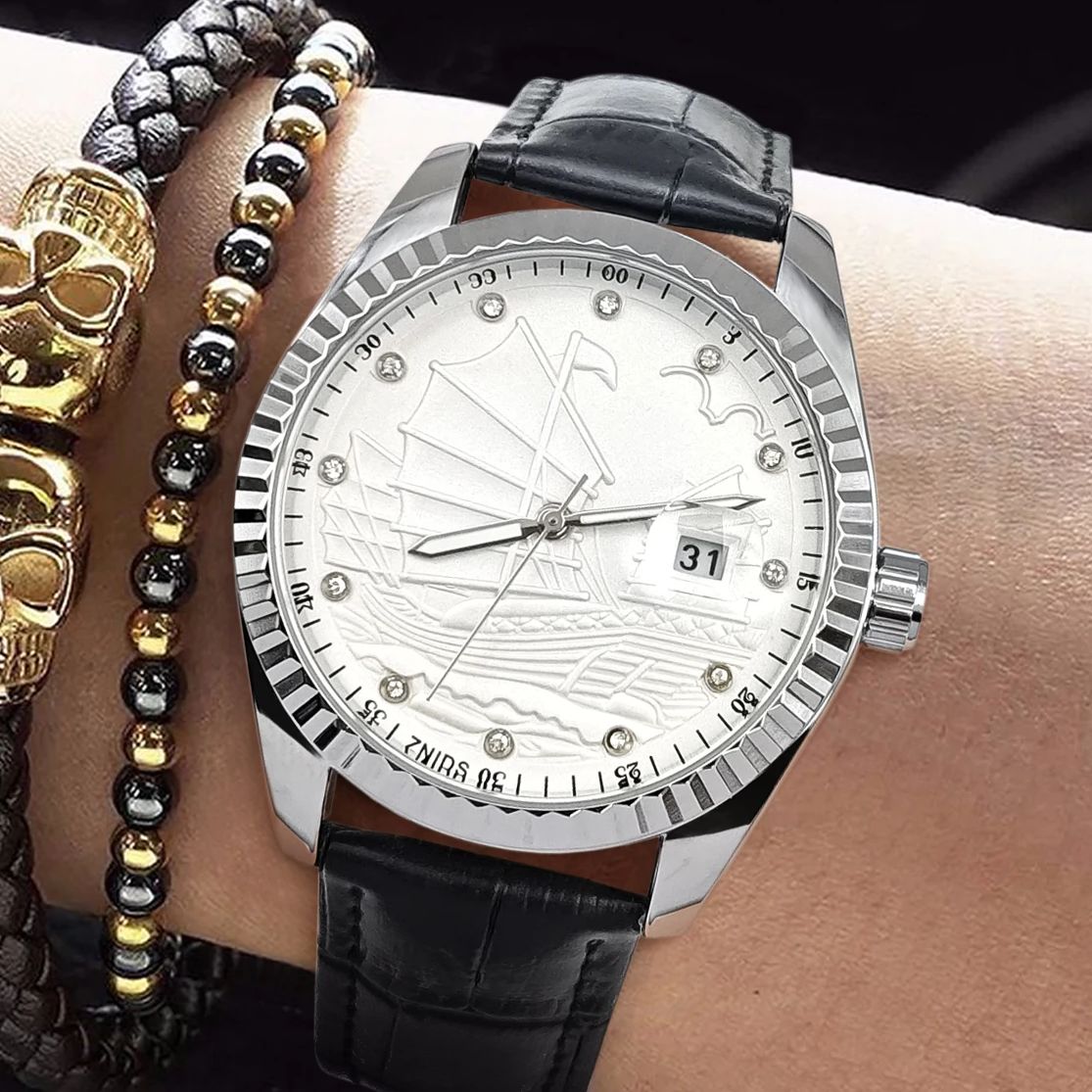유럽 및 미국 스타일의 요트 시리즈 고급 럭셔리 남성  - Smartwatch Watches Best Gift For Men 리뷰 및 가격