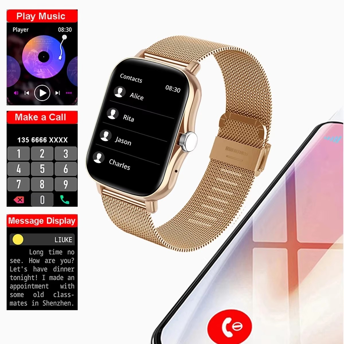2026년 신형 다기능 스마트워치 남녀공용 블루투스 연 - Smartwatch New Watches For Women 리뷰 및 가격
