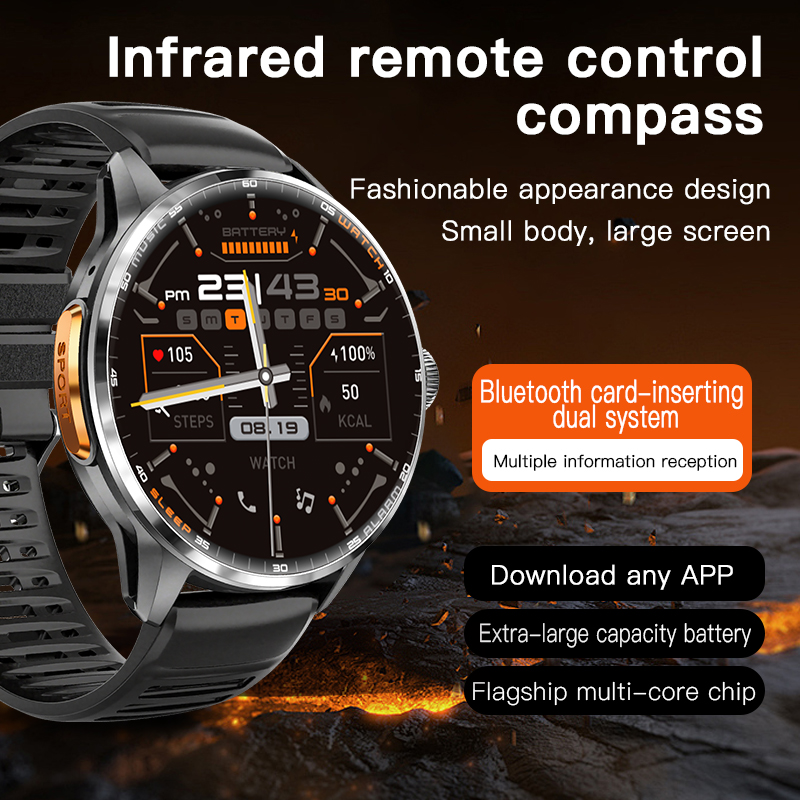 H100 글로벌 스마트 워치 안드로이드 8.1 OS 5 - Watch Smartwatch Android 리뷰 및 가격