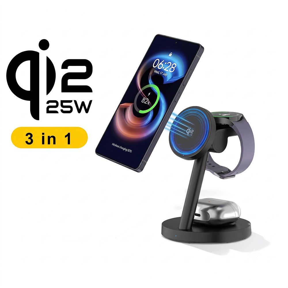 Qi2.2 25W 마그네틱 고속 무선 충전 도크(45W - Iwatch Smartwatch 리뷰 및 가격