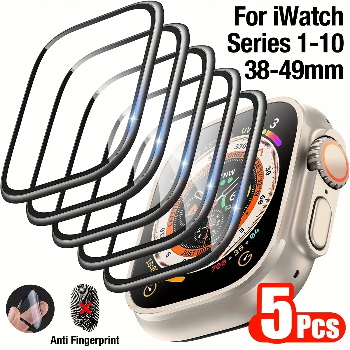 1-5개 애플 워치 울트라 3-2 49mm 41-45m - Iwatch Smartwatch 리뷰 및 가격
