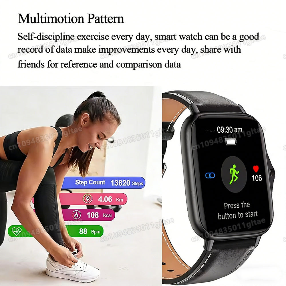 스마트워치 안드로이드 IOS 폰 1.83인치 컬러 스크 - Smartwatch New Watches For Women 리뷰 및 가격