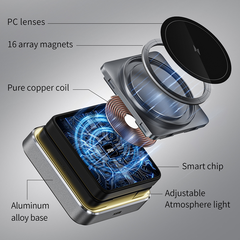 케이블타임 접이식 마그네틱 3 in 1 무선 충전 스탠 - Iwatch Smartwatch 리뷰 및 가격