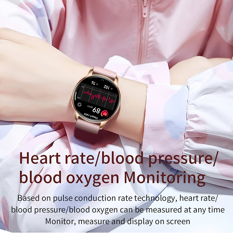 스마트 풀 서큘러 패션 시계 블루투스 통화 신형 디지털 - Smartwatch Timex Watches For Women 리뷰 및 가격